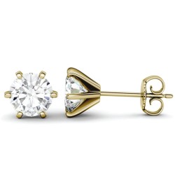 0,60 ct „Prong“ su briliantais